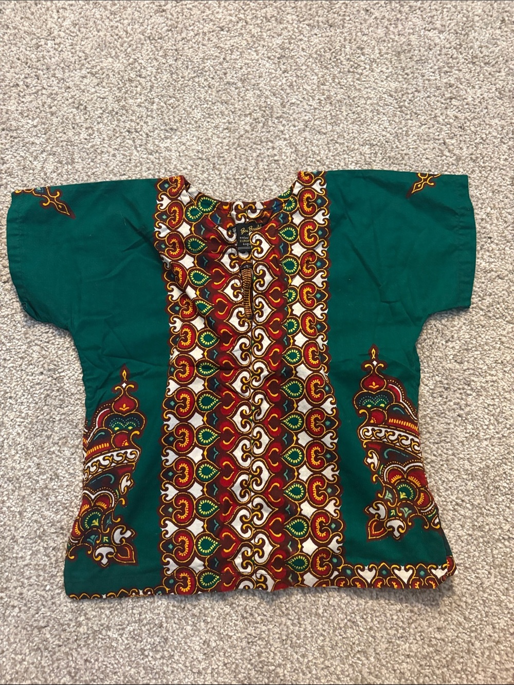 Vintage Kids Bou Boudina Jamaican Shirt